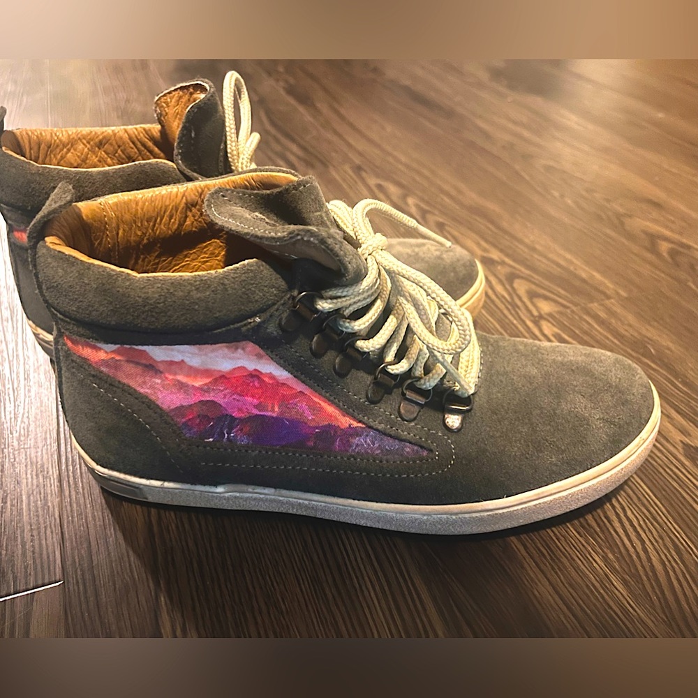 INKKAS Andes Camping Leather Sneaker Boots Size 9/EU 40